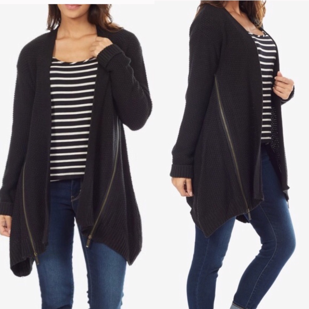 NWOT Sam Edelman Side Zipper Cardigan